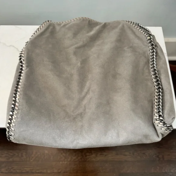 STELLA MCCARTNEY Falabella Small Tote Bag - Gray (2 chains) - Picture 4 of 8